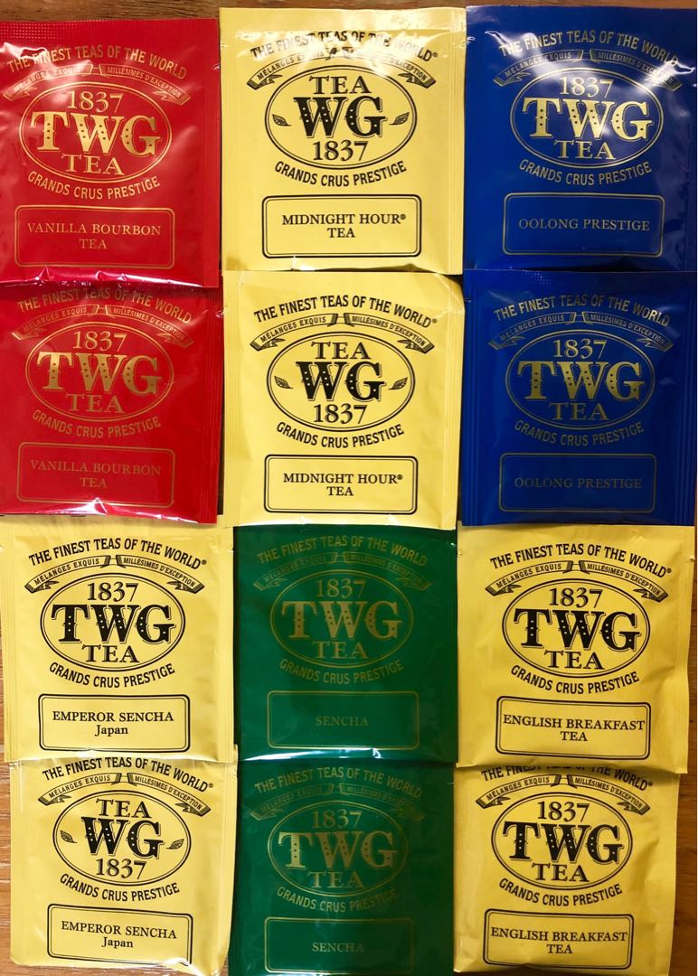 TWG Tea 1837, English Breakfast, 15 count Hand Sewn Vietnam | Ubuy