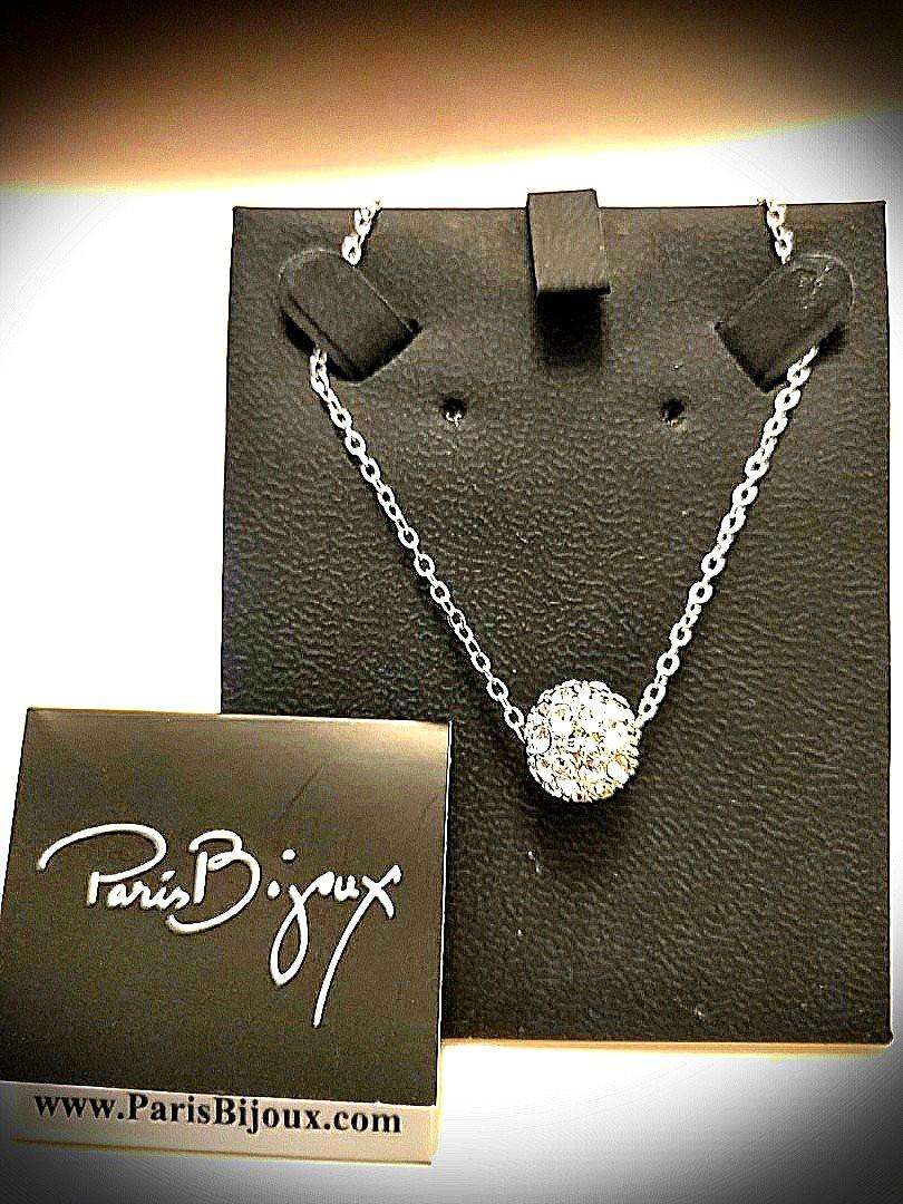 Authentic Brand New Paris Bijoux Necklace With Swarovski Crystal Women S Fashion Jewellery Necklaces On Carousell