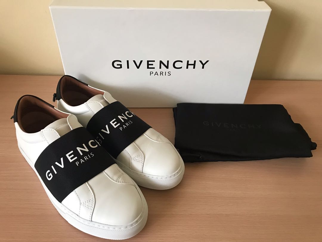 givenchy logo strap sneakers womens