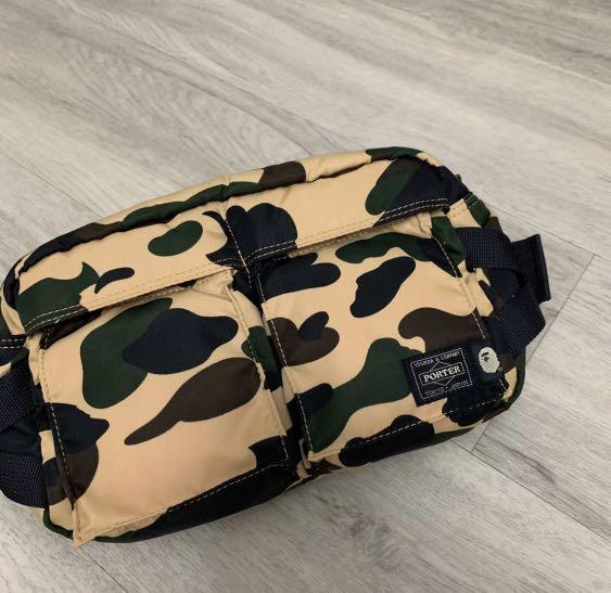 bape x porter backpack