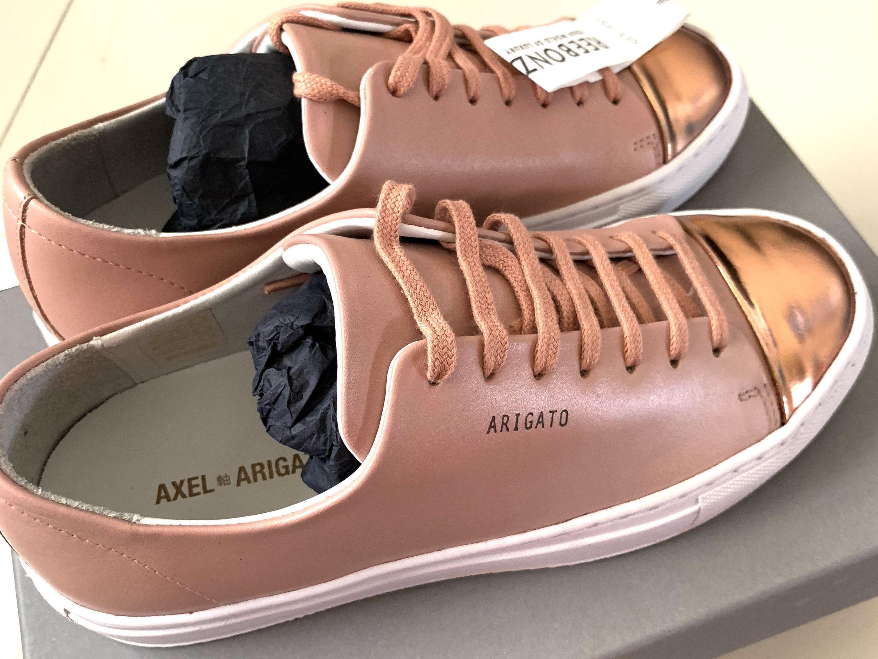 rose gold cap toe