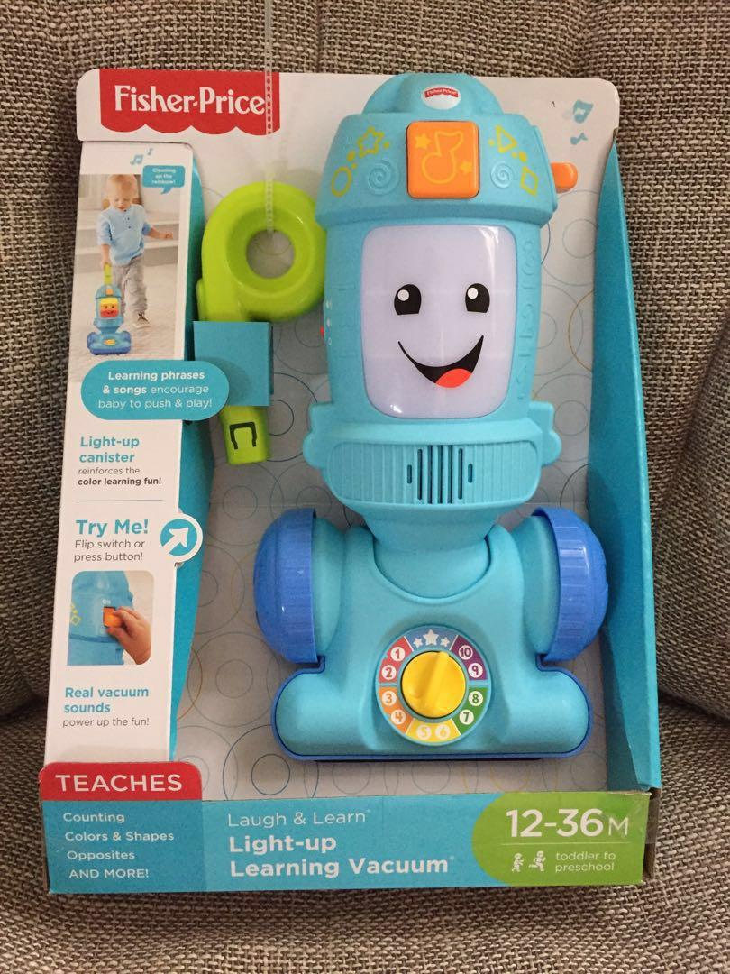fisher price light up learning vacuum