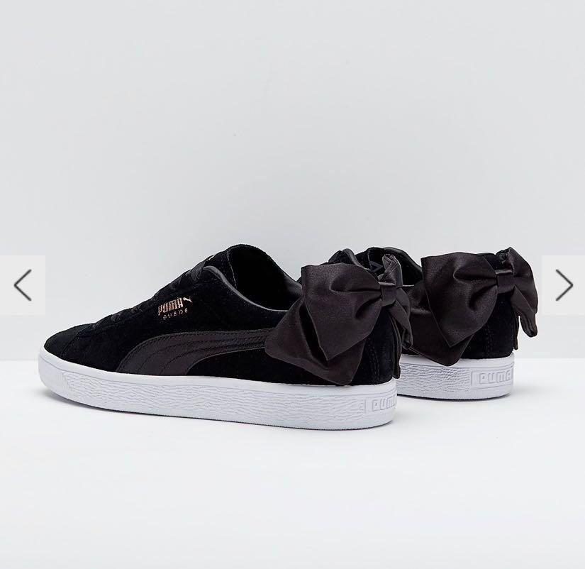 Puma trainers hotsell womens with bow