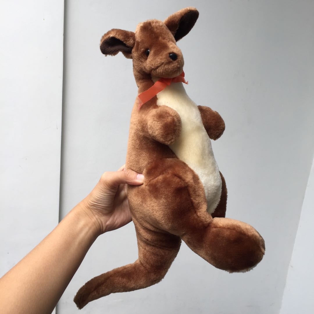 Boneka Ukuran Sedang Kanguru Dan Bebek Angsa Bayi Anak Mainan Baby Walker Di Carousell
