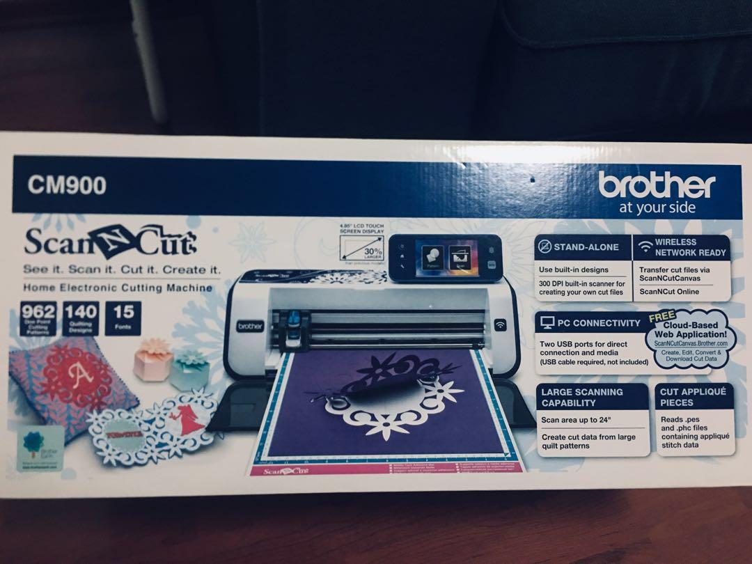 BROTHER Scan & Cut CM900, Computers & Tech, Printers, Scanners ...