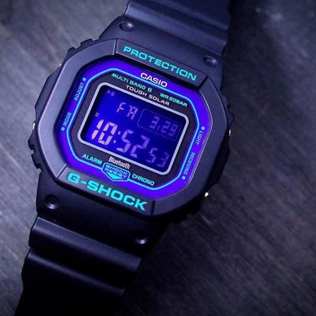 Casio G Shock GW B5600BL 1A aka Joker MultiBand6 Tough Solar Bluetooth Gwb5600bl 1a