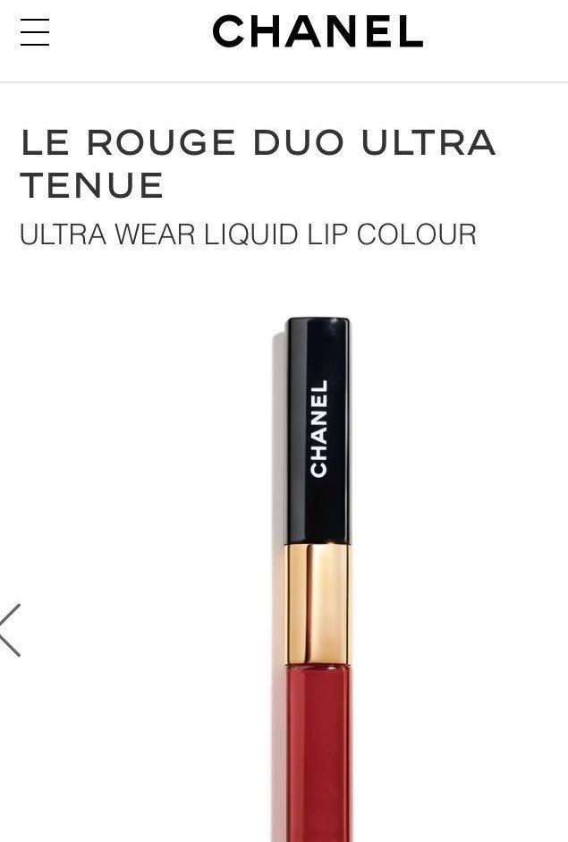 Chanel Le Rouge Duo Ultra Tenue 49 Ever Red , Beauty & Personal Care, Face,  Makeup on Carousell