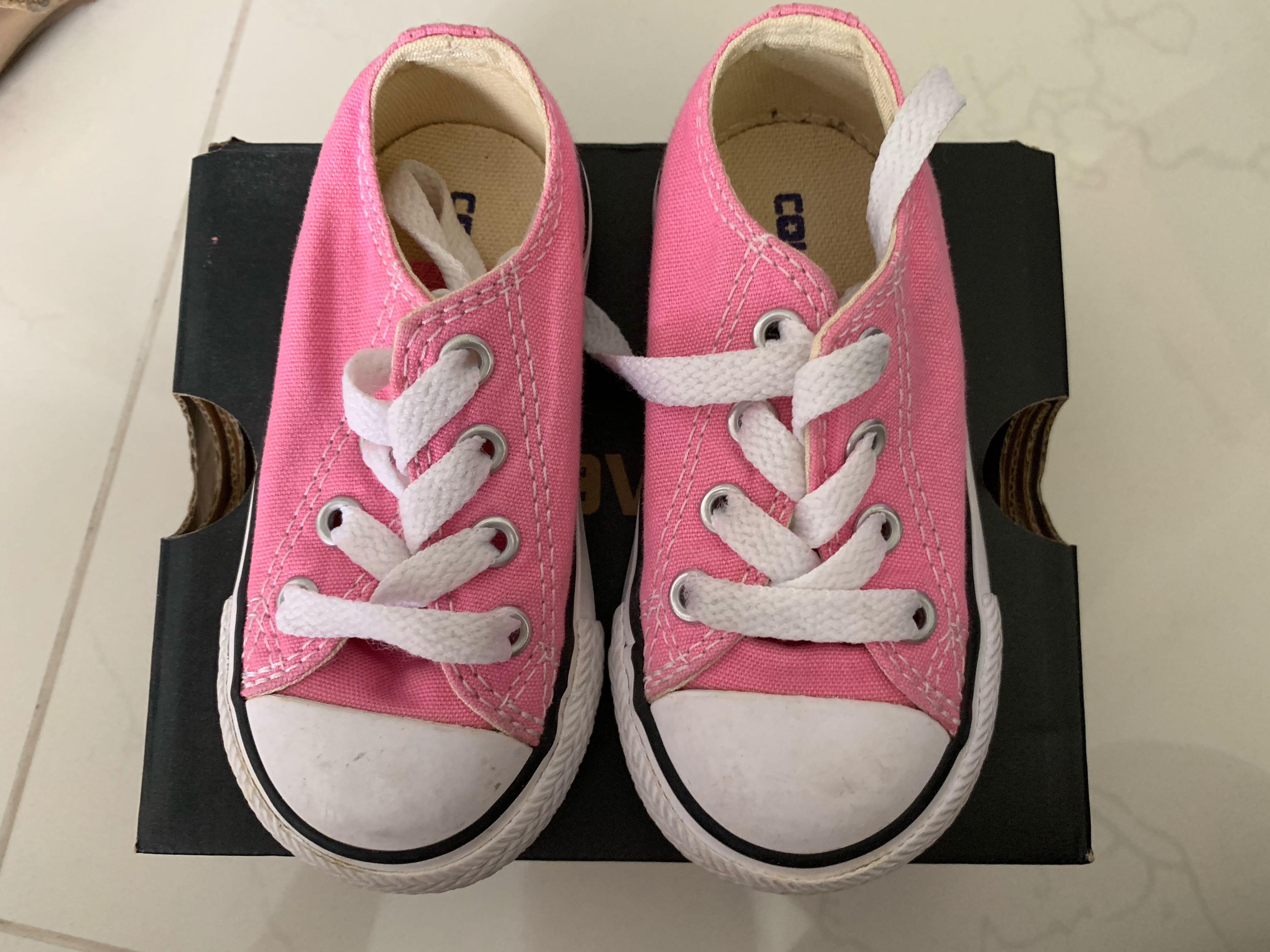 pink converse size 2