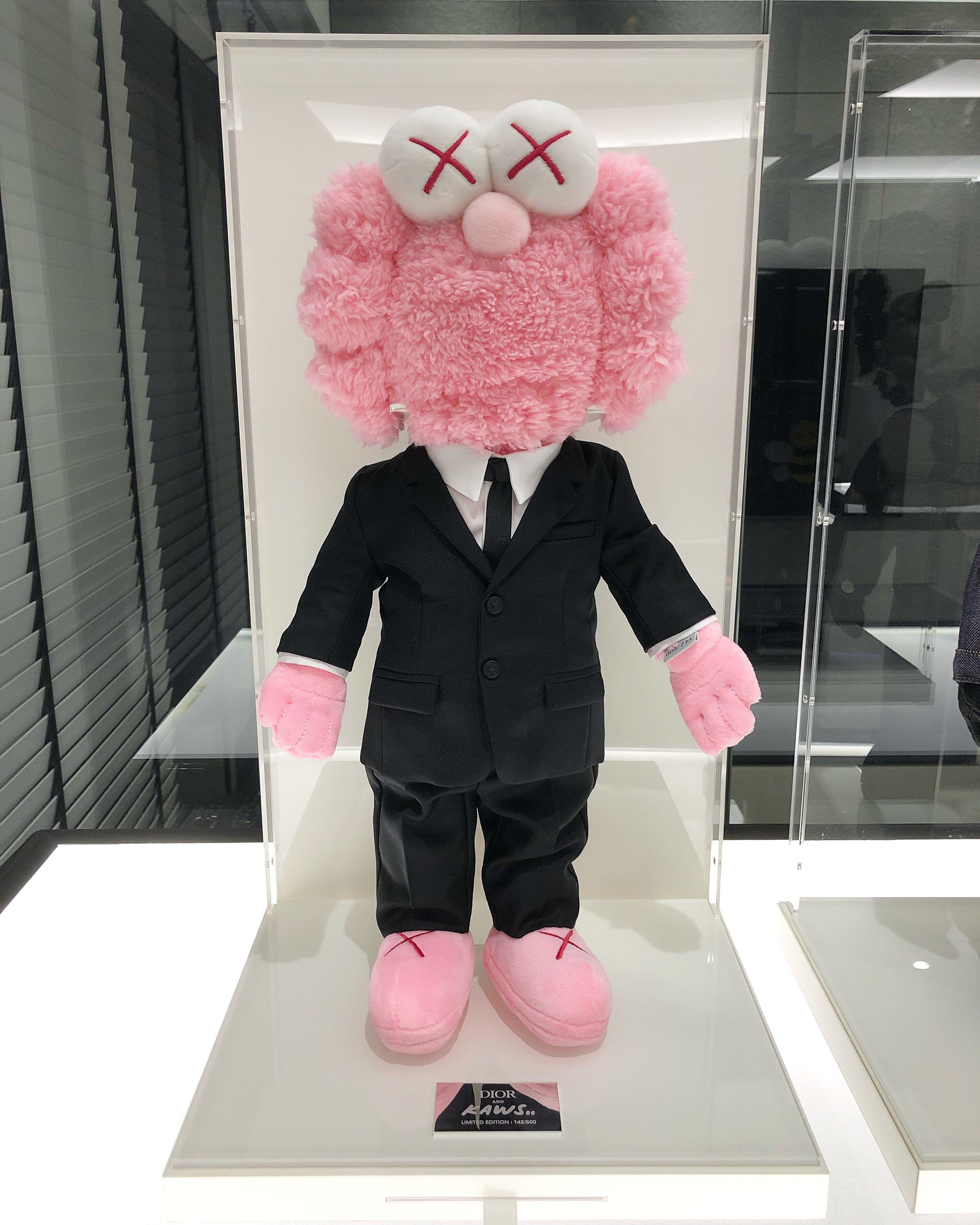 kaws dior bff plush