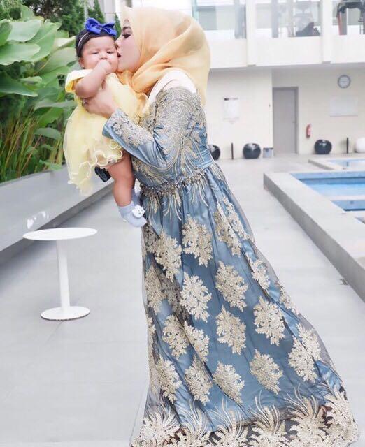 Dress SOLEMIO 2018 Like New brukat cantik