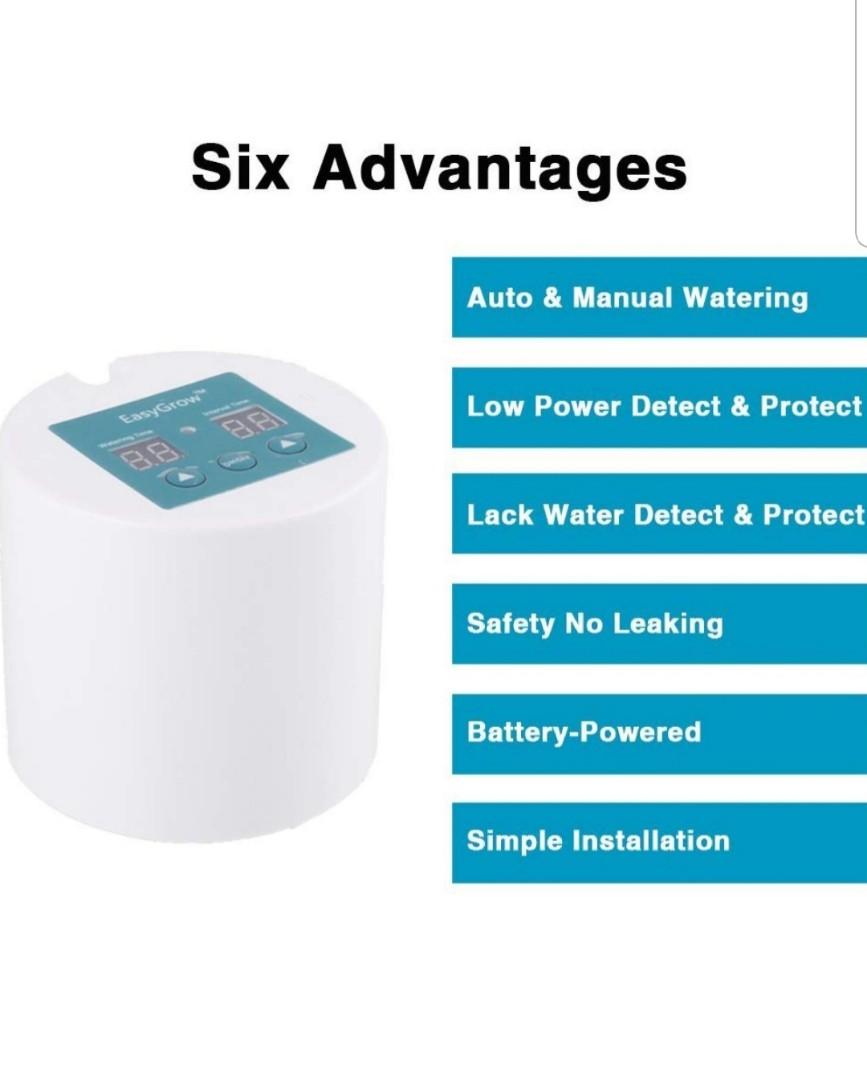 EasyGrow Automatic plant self watering system/Timers controller
