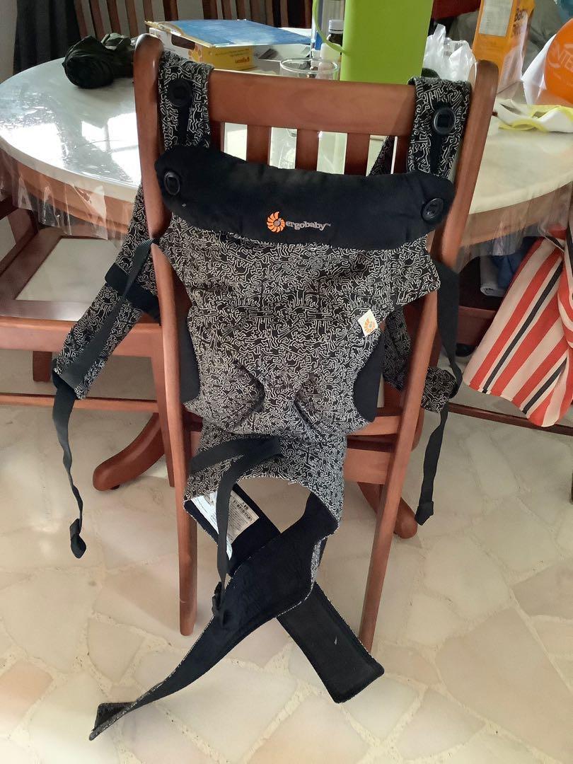 keith haring baby carrier