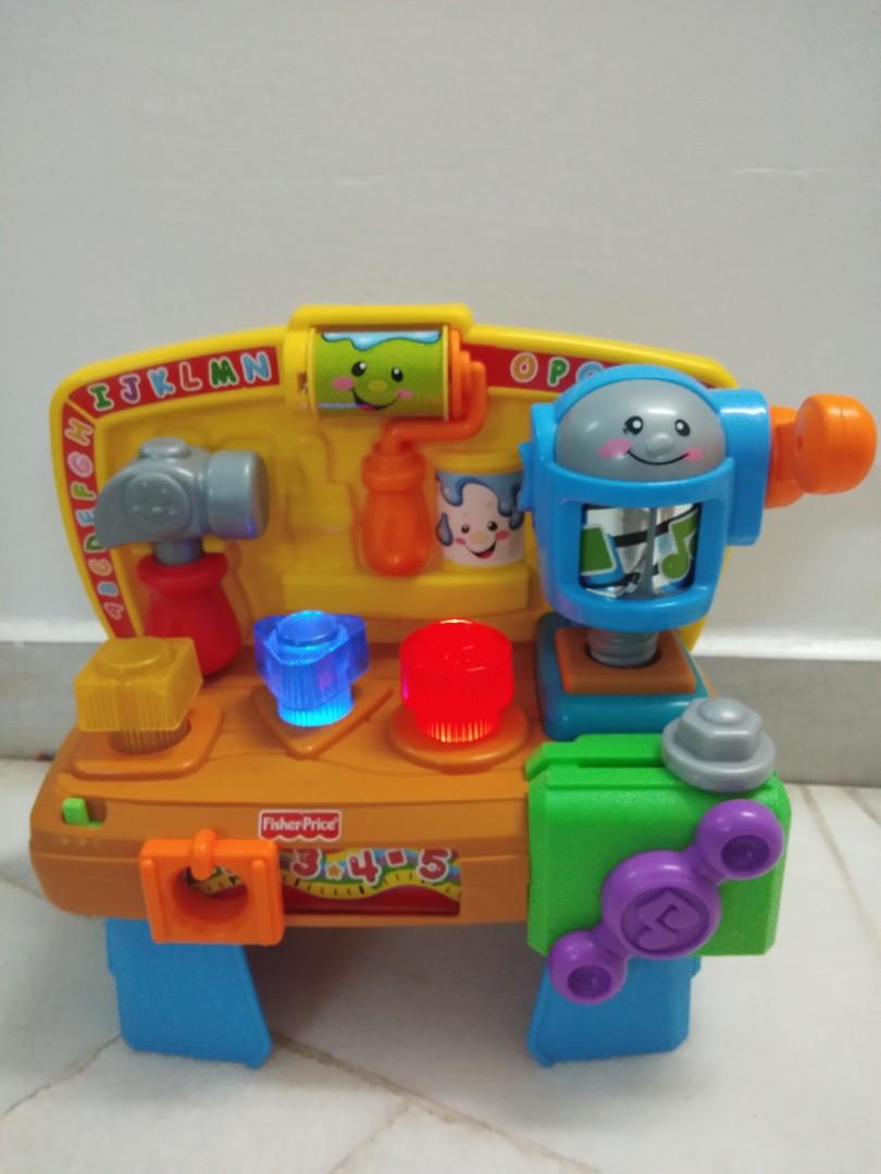 Fisher Price Laugh Learn Workbench Babies Kids Toys