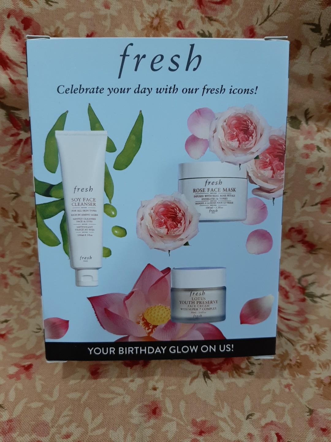 Fresh Sephora Gold Birthday Gift Health Beauty Skin Bath
