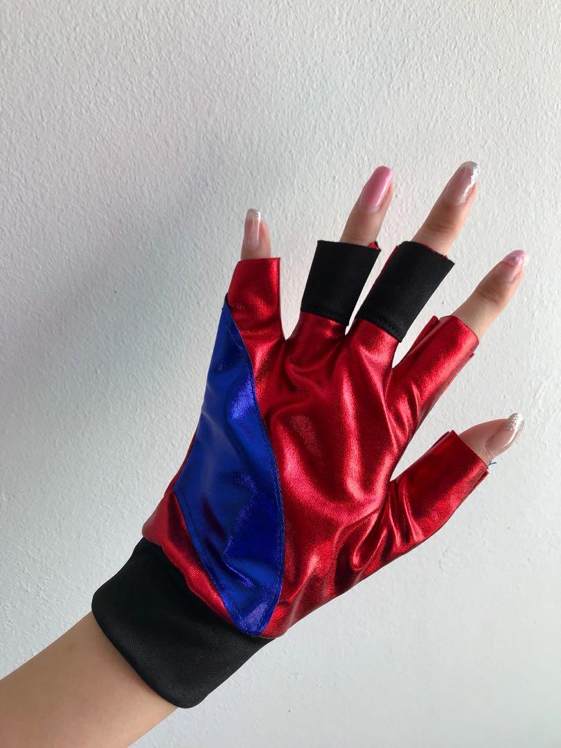 Harley quinn gloves sales
