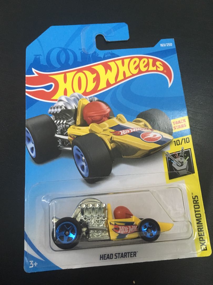 Hot wheels top head starter