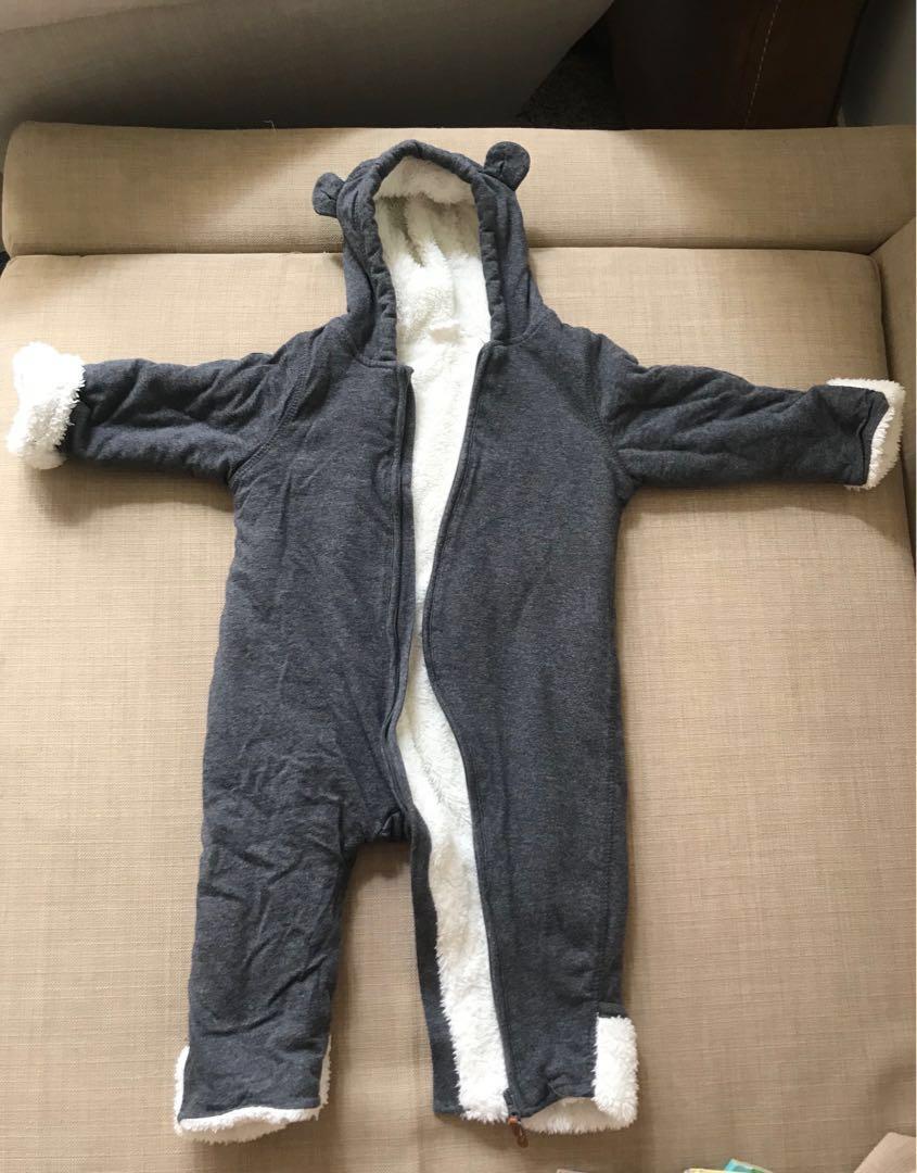 h&m baby bear suit