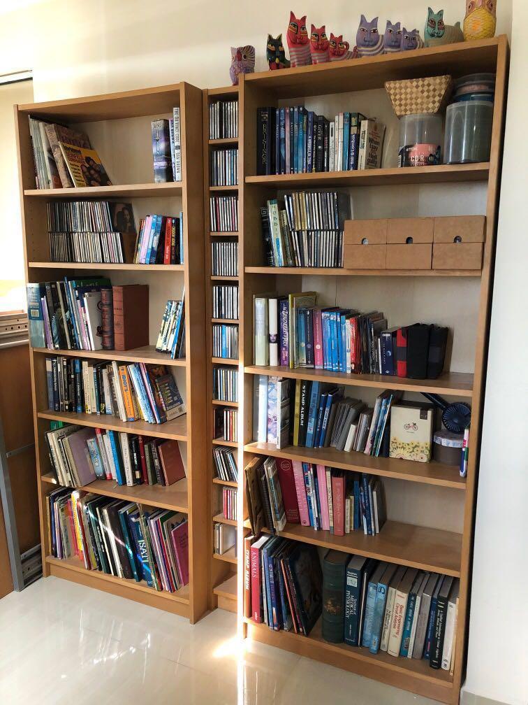 Ikea Billy Book And Dvd Shelves Furniture Shelves Drawers On Carousell