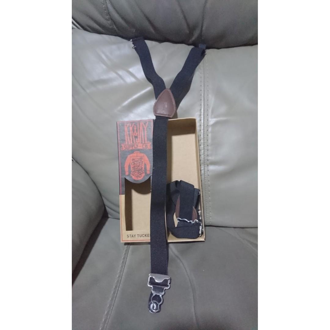 KK Jay Shirt Tucking Garters Solid Black colour Men s Fashion Tops Sets Shirts on Carousell