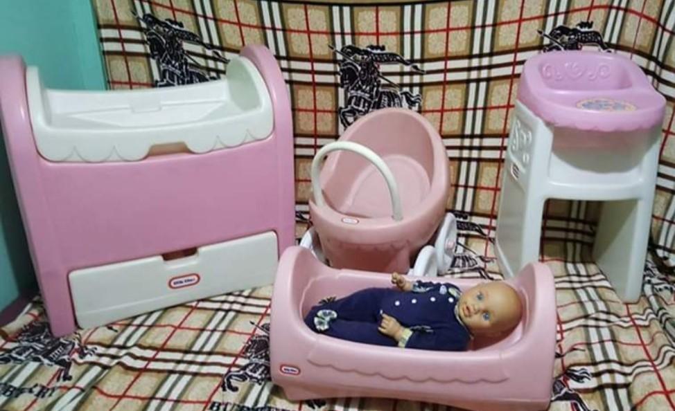 little tikes doll changing table