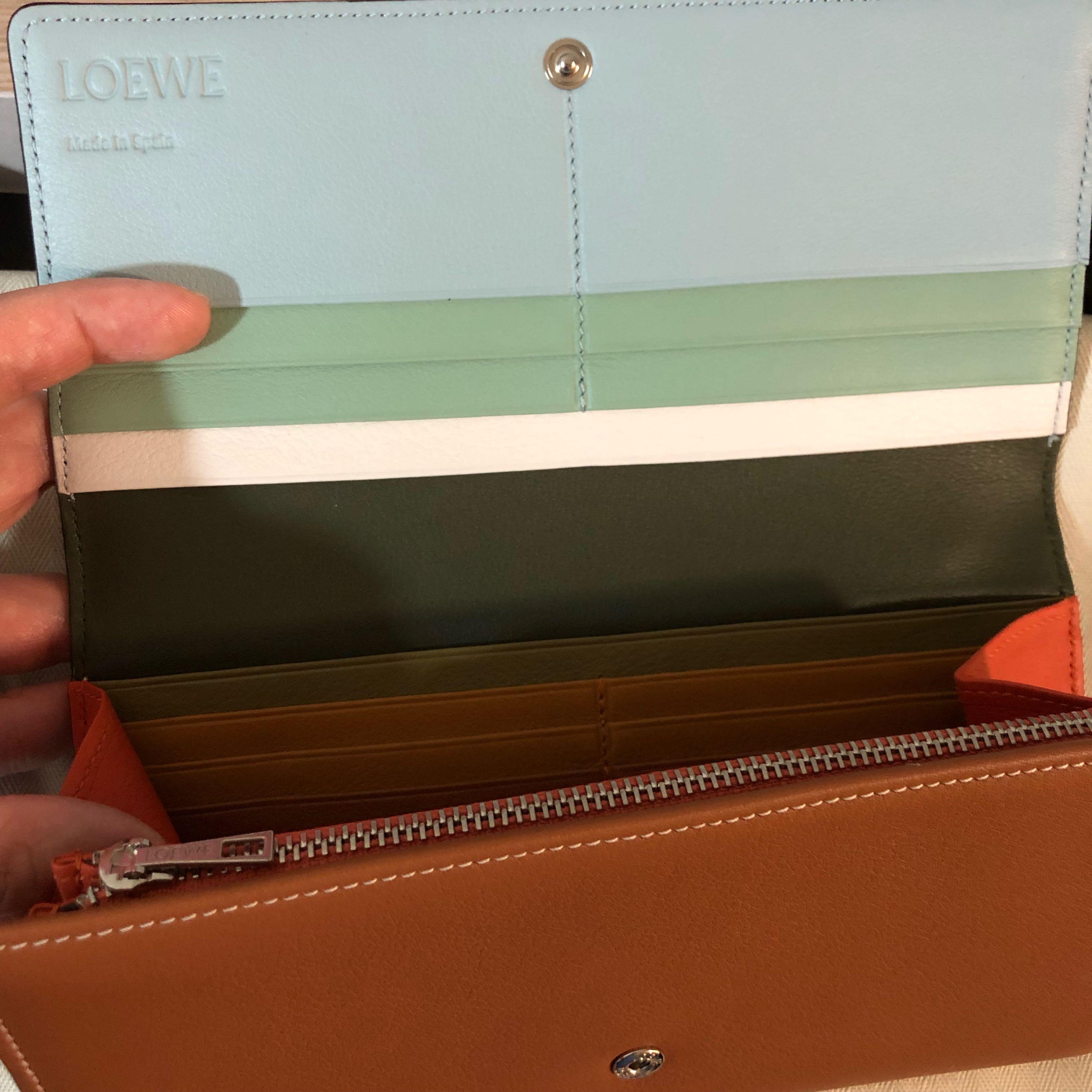 Loewe Rainbow Continental Wallet Luxury Bags Wallets on Carousell