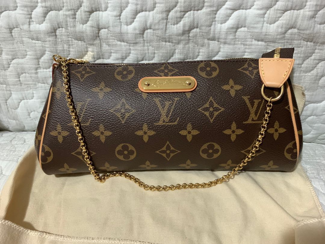 LOUIS VUITTON EVA CLUTCH  REVIEW, WHAT FITS INSIDE, DISCONTINUED