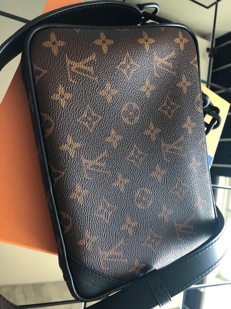 Louis Vuitton X Virgil Abloh Newspaper Bag, genuine leather, optional box ⋆  ALIFINDS.NET