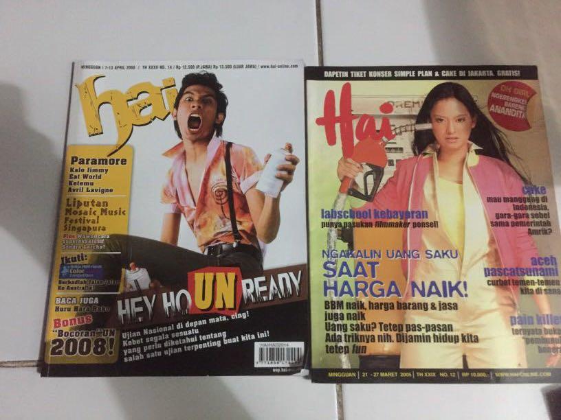 Majalah HAI, Buku & Alat Tulis, Majalah & Lainnya di Carousell