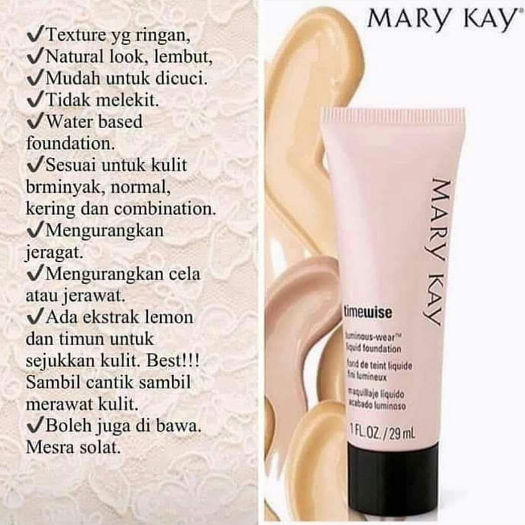 Mary Kay Foundation Luminous Wear Ivory 5 Health Beauty Makeup On Carousell