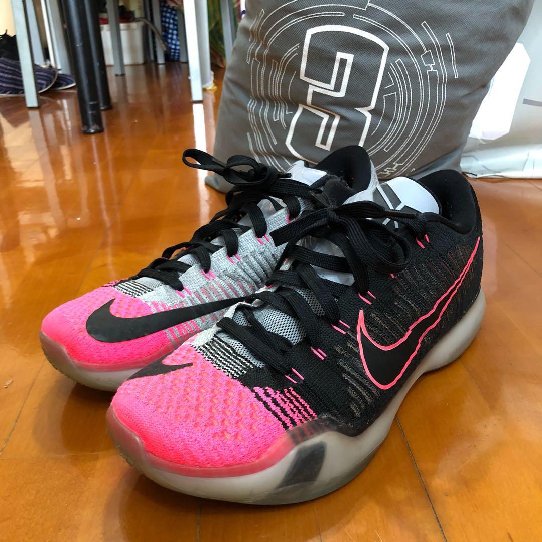 nike kobe 10 mens pink