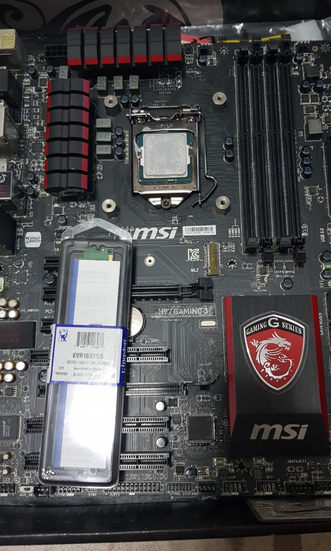 Motherboard processor and ram, Computers & Tech, Parts & Accessories