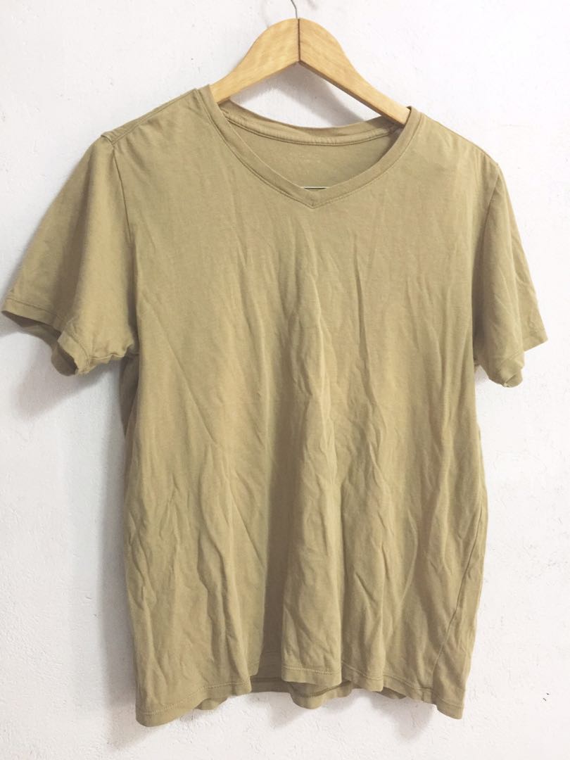 Mustard shirt, Women's Fashion, Tops, Shirts on Carousell