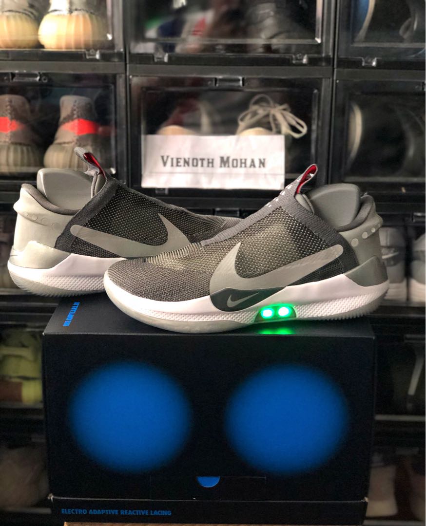 Nike adapt dark grey sale