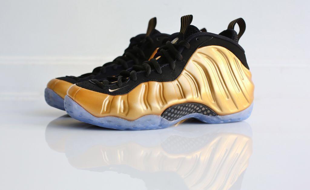 blue and gold foamposites