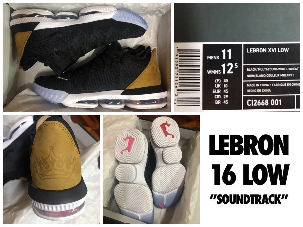 Lebron 16 “Soundtrack”, Men's Fashion, Sneakers on Carousell