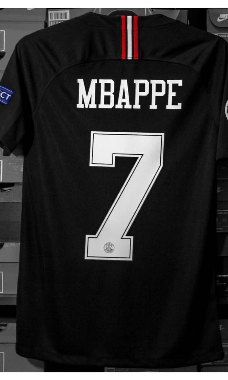 psg jordan home shirt