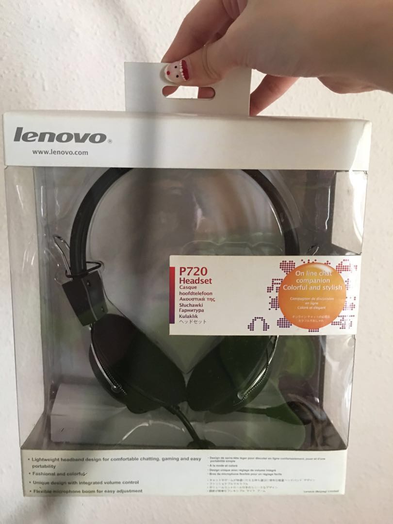 P720 Lenovo Headset For Gaming Black Electronics Audio On Carousell