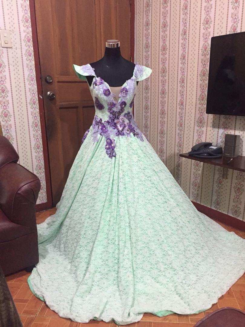 Floral dress for debut shop