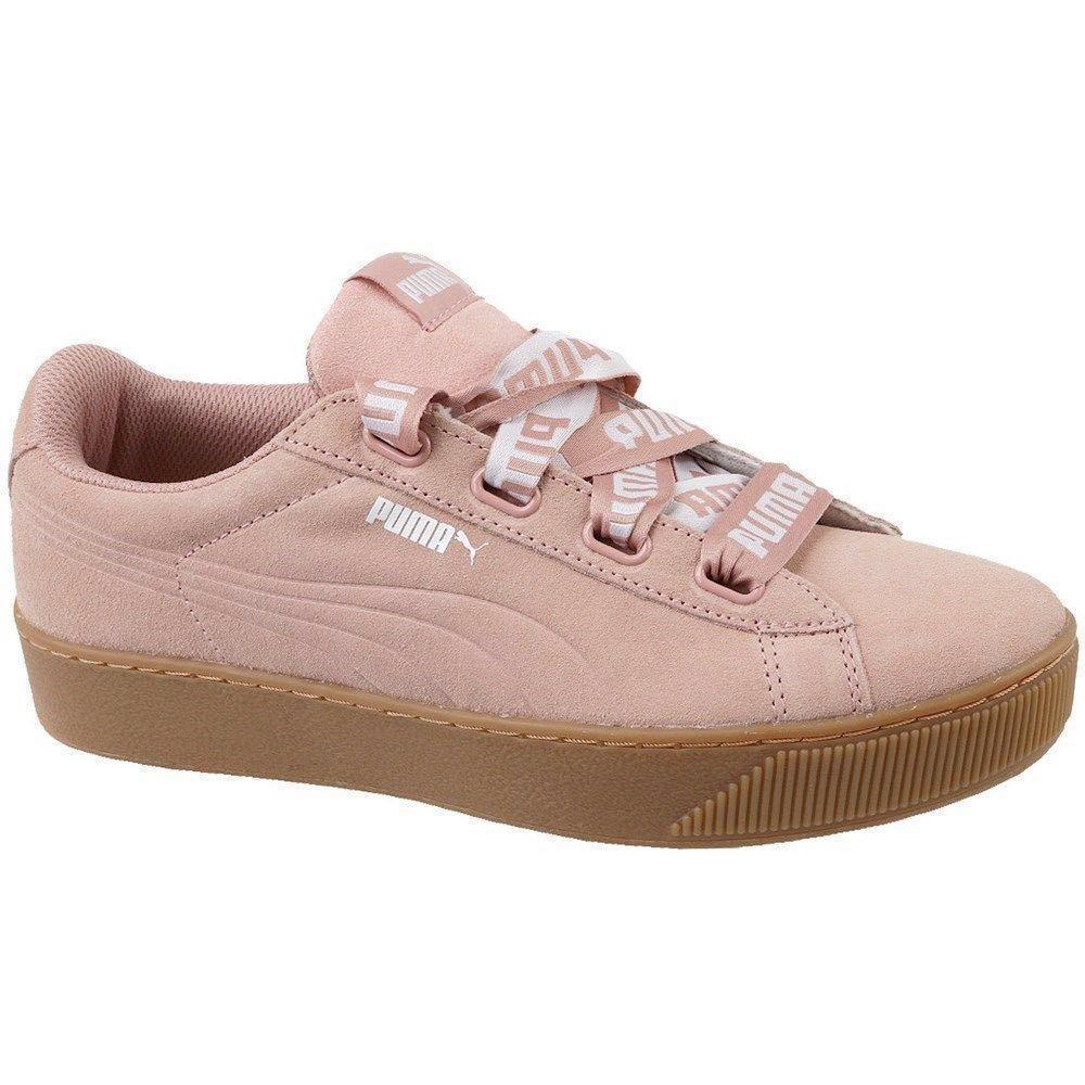 Puma vikky platform best sale white
