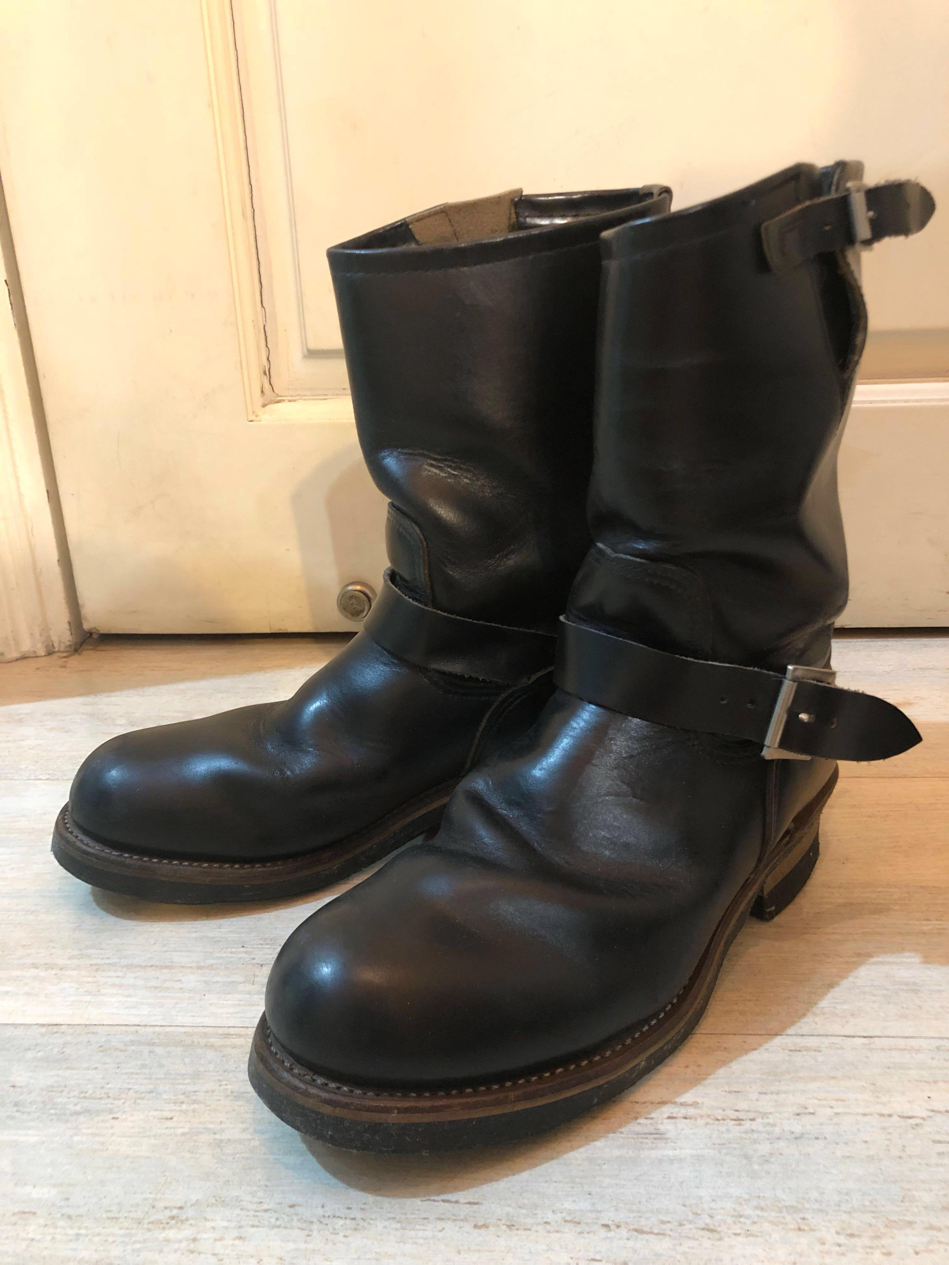 Redwing 2268 工程師靴engineer boots PT91 中期印刷標8 1/2 D 鋼頭