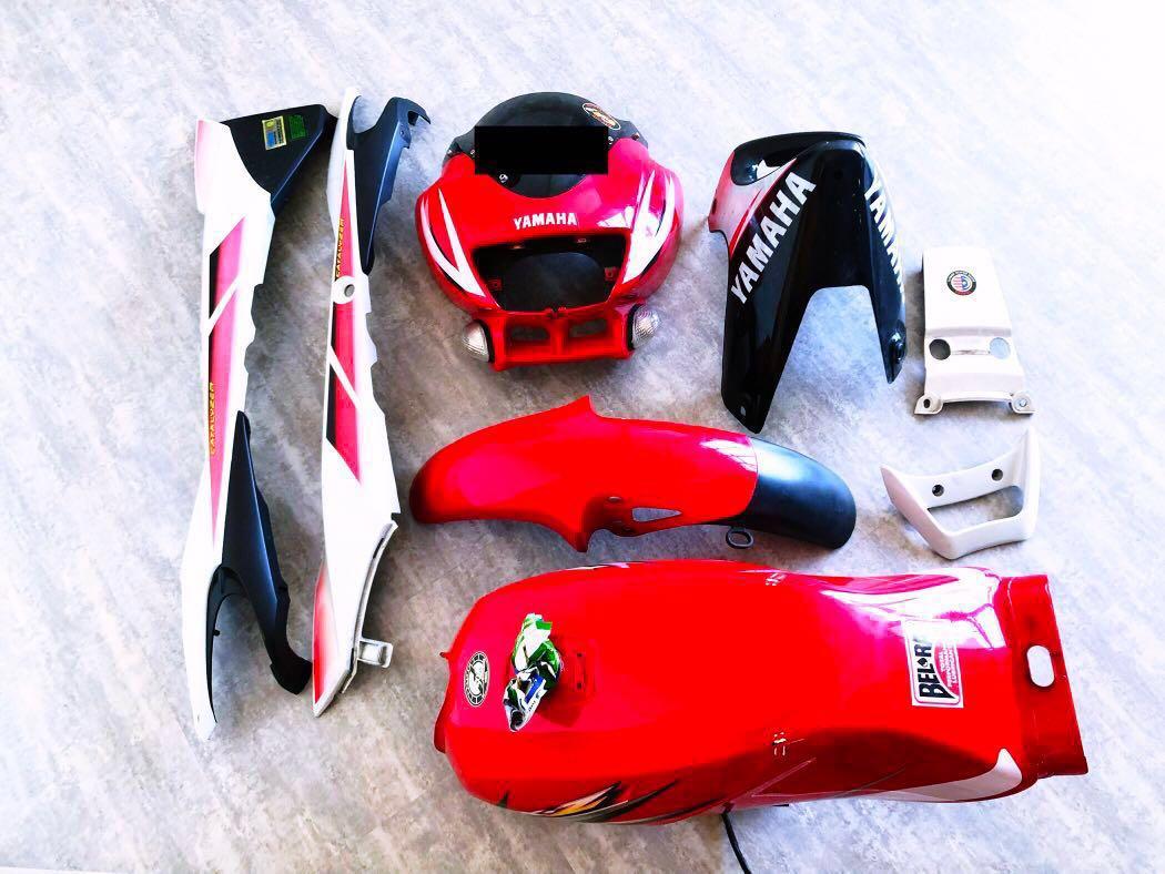 Rxz Coverset Motorcycles Motorcycle Accessories On Carousell