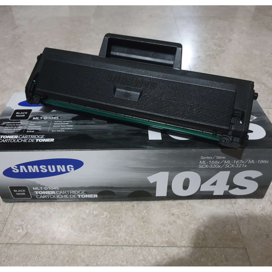 Samsung 104S Toner Cartridge (Black), Computers & Tech, Printers ...