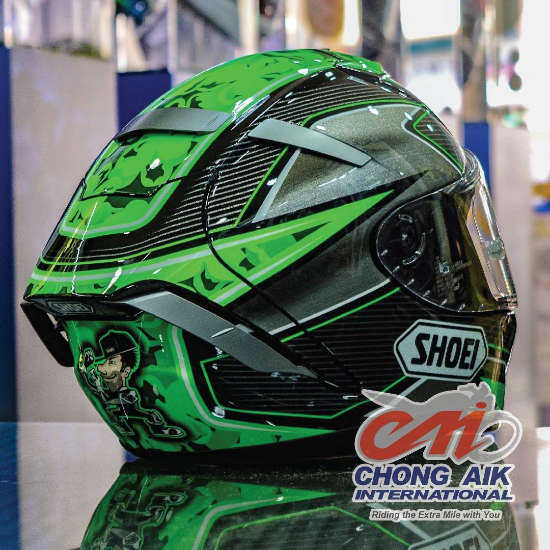 SHOEI X 14 Laverty TC 4 Motorcycles Motorcycle Apparel on Carousell