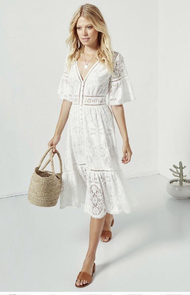 Spell gypsy clover lace gown