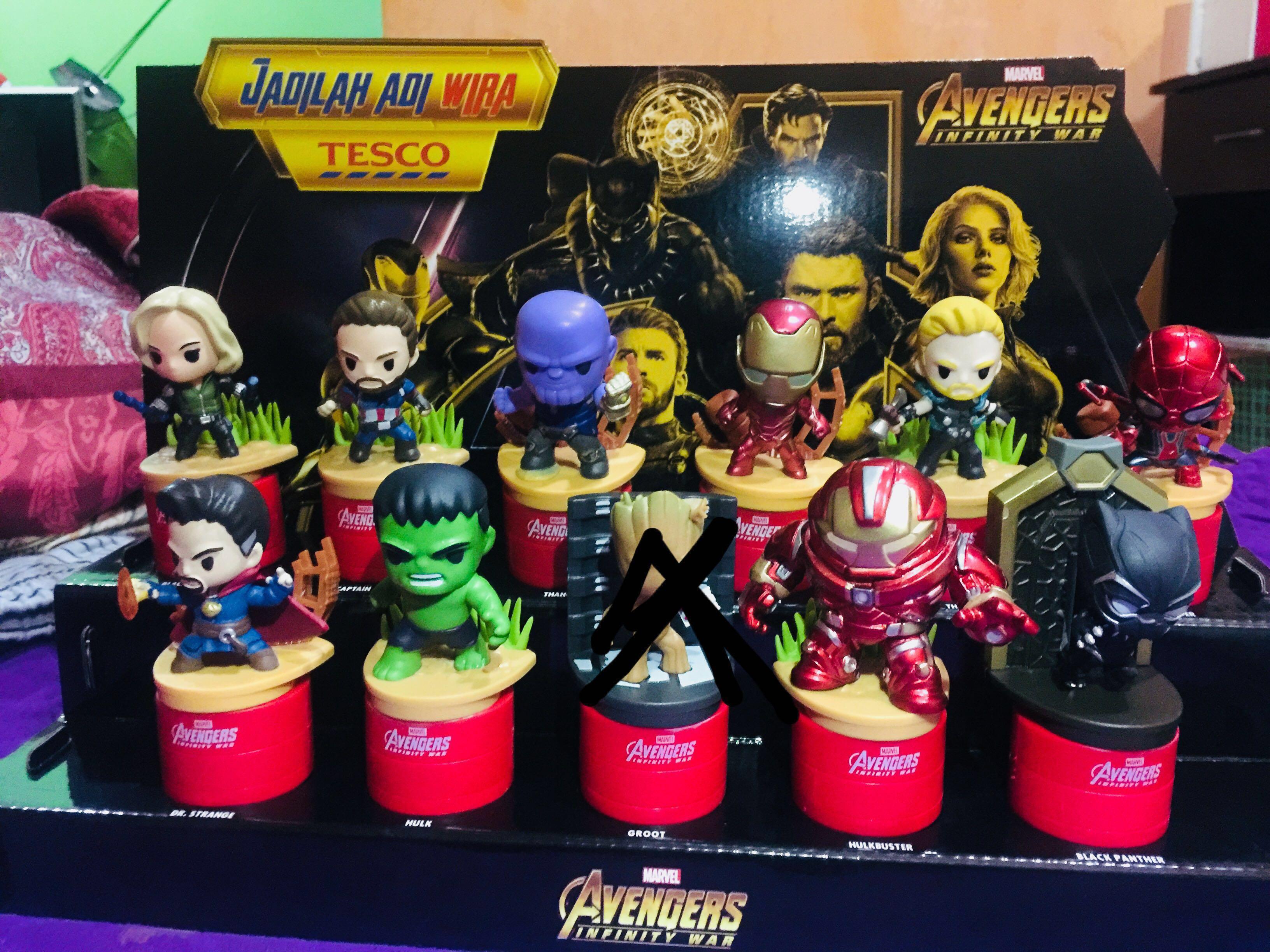 Tesco Marvel Avengers Stamp Pad, Hobbies & Toys, Toys & Games on Carousell