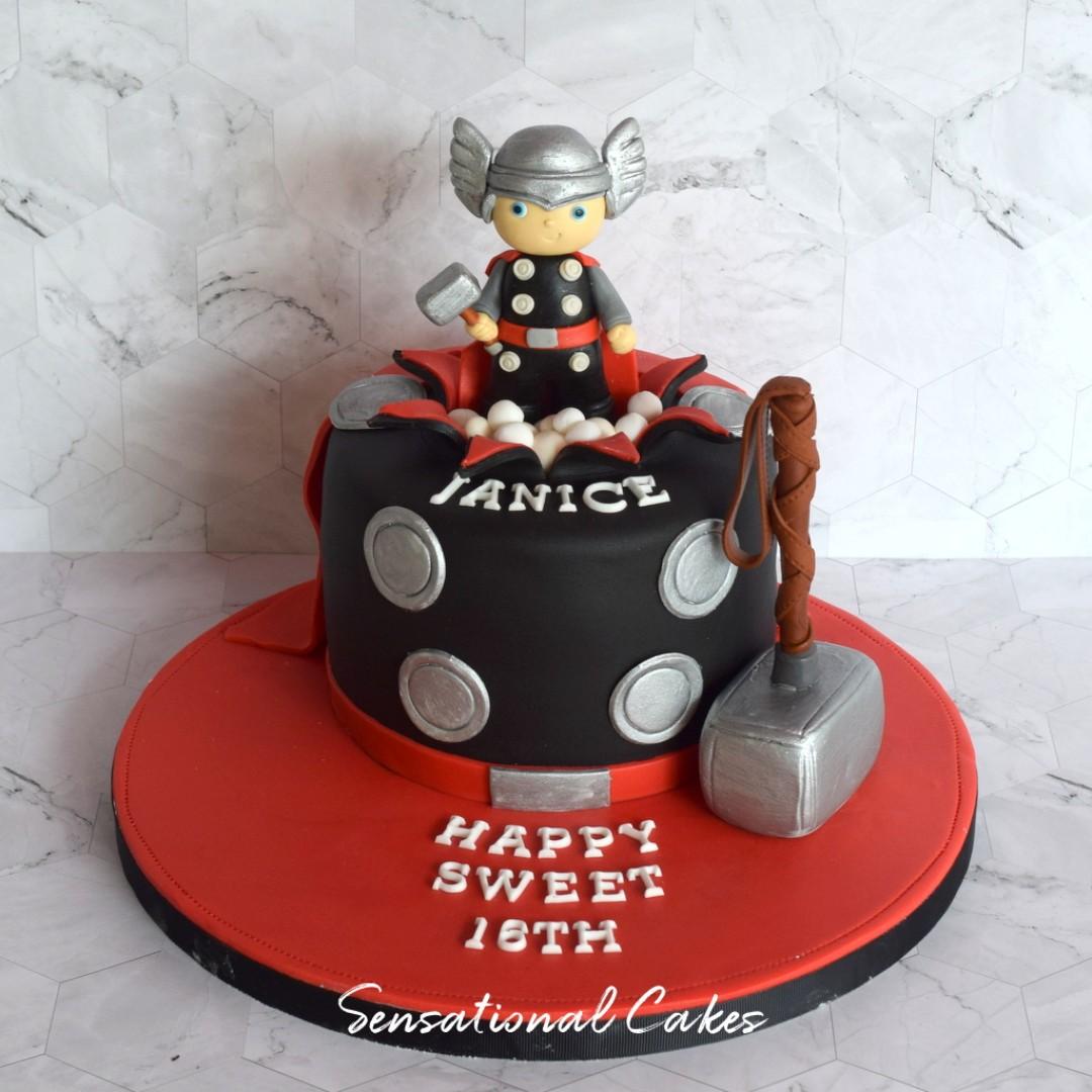 Ideas About Thor Birthday Cakes