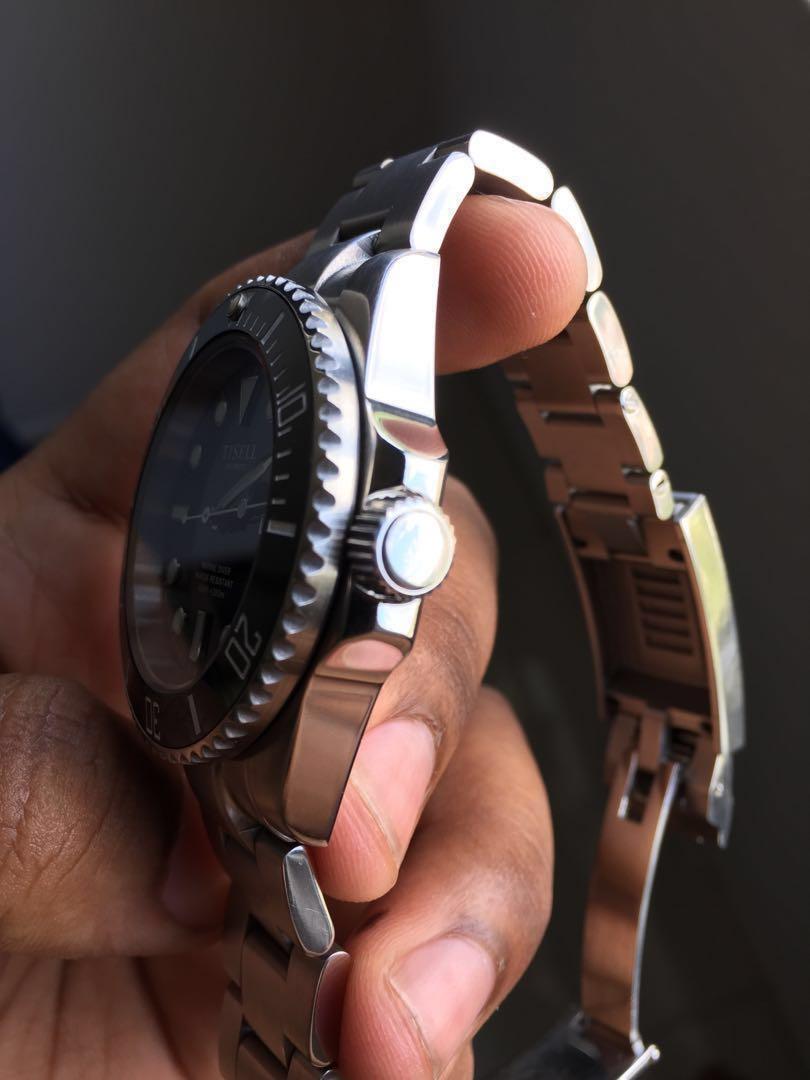 Tisell Marine Diver No Date NOT Rolex GayaRaya