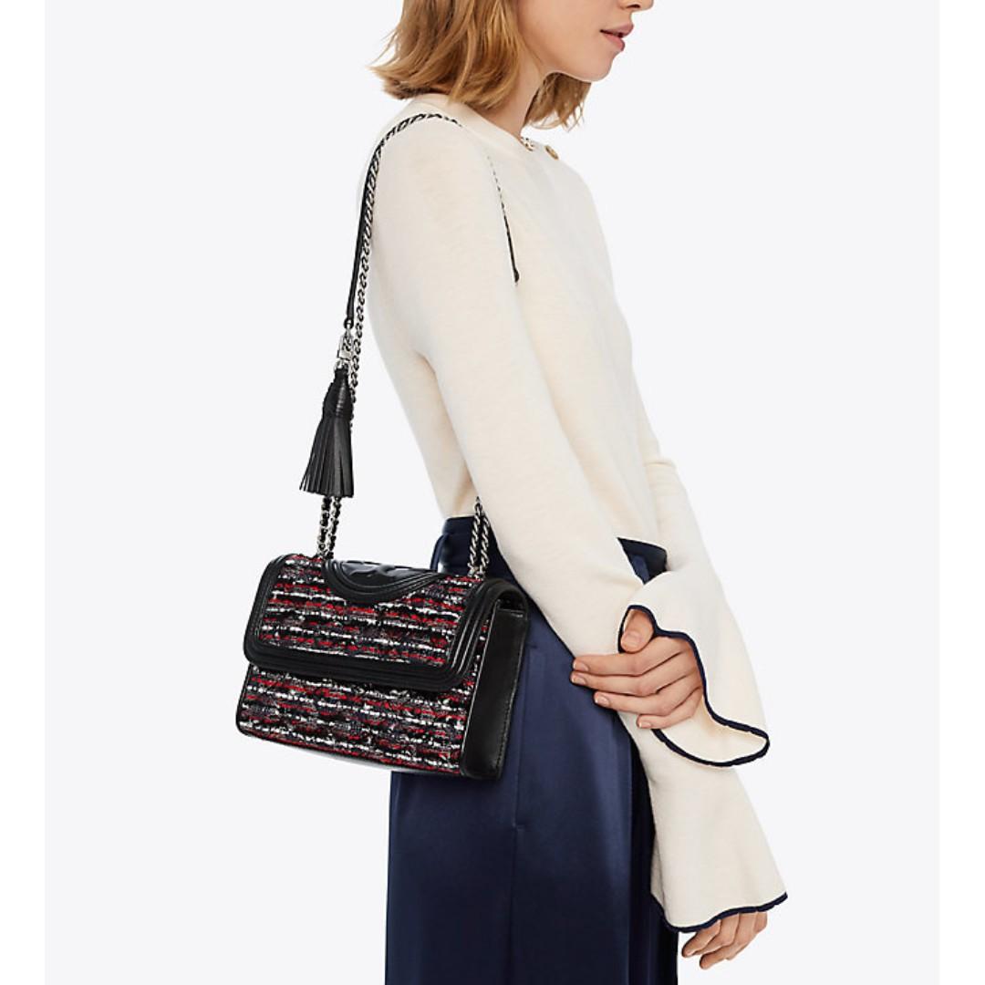tory burch fleming tweed
