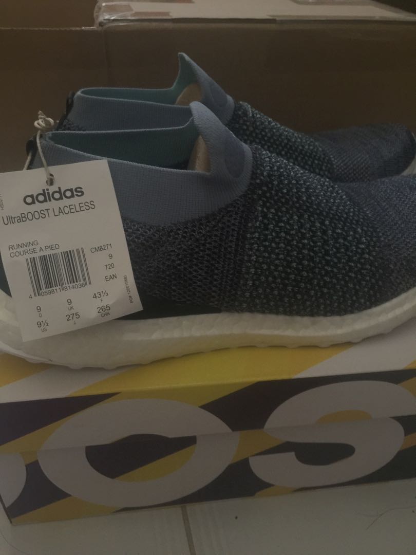 ultraboost laceless parley