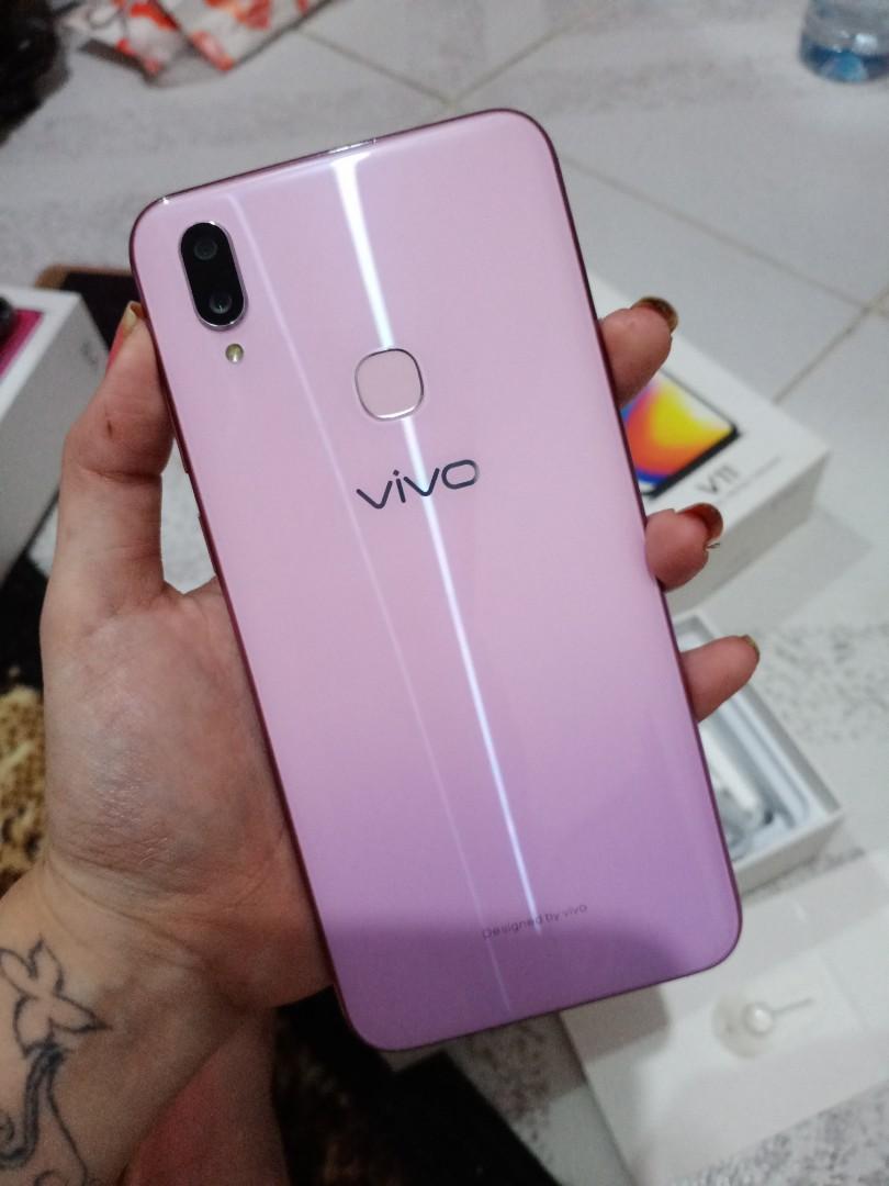 Vivo V11 Fairy Pink Hp Handphone Android Like New Lengkap Mulus No Minus Telepon Seluler Tablet Ponsel Android Lainnya Di Carousell